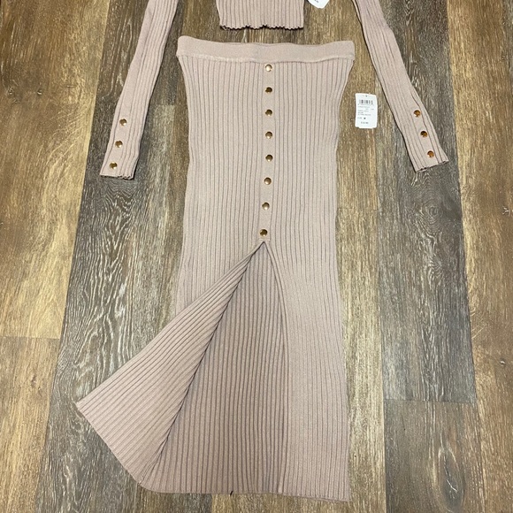 COPY - Windsor Taupe 2 piece set - Picture 2 of 2